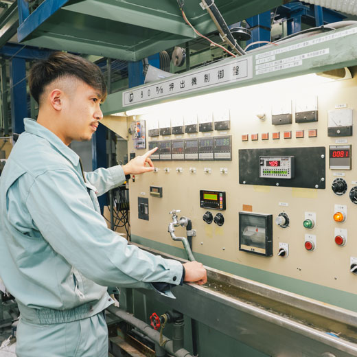 電線製造の設備・工程 1